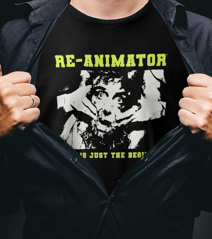 Re Animator Death Is Just The Beginning Retro Horror HPLC T-Shirt