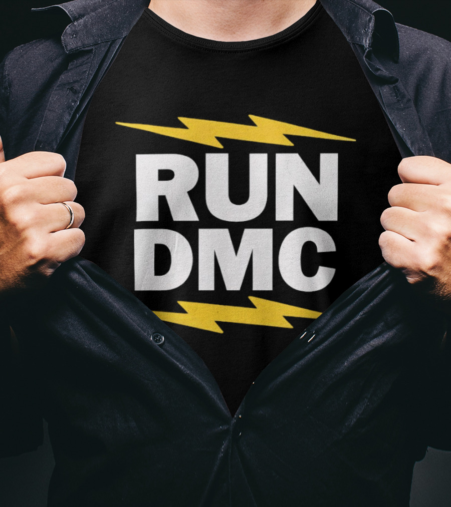 RUN DMC Electric Lightning Bolt T-Shirt