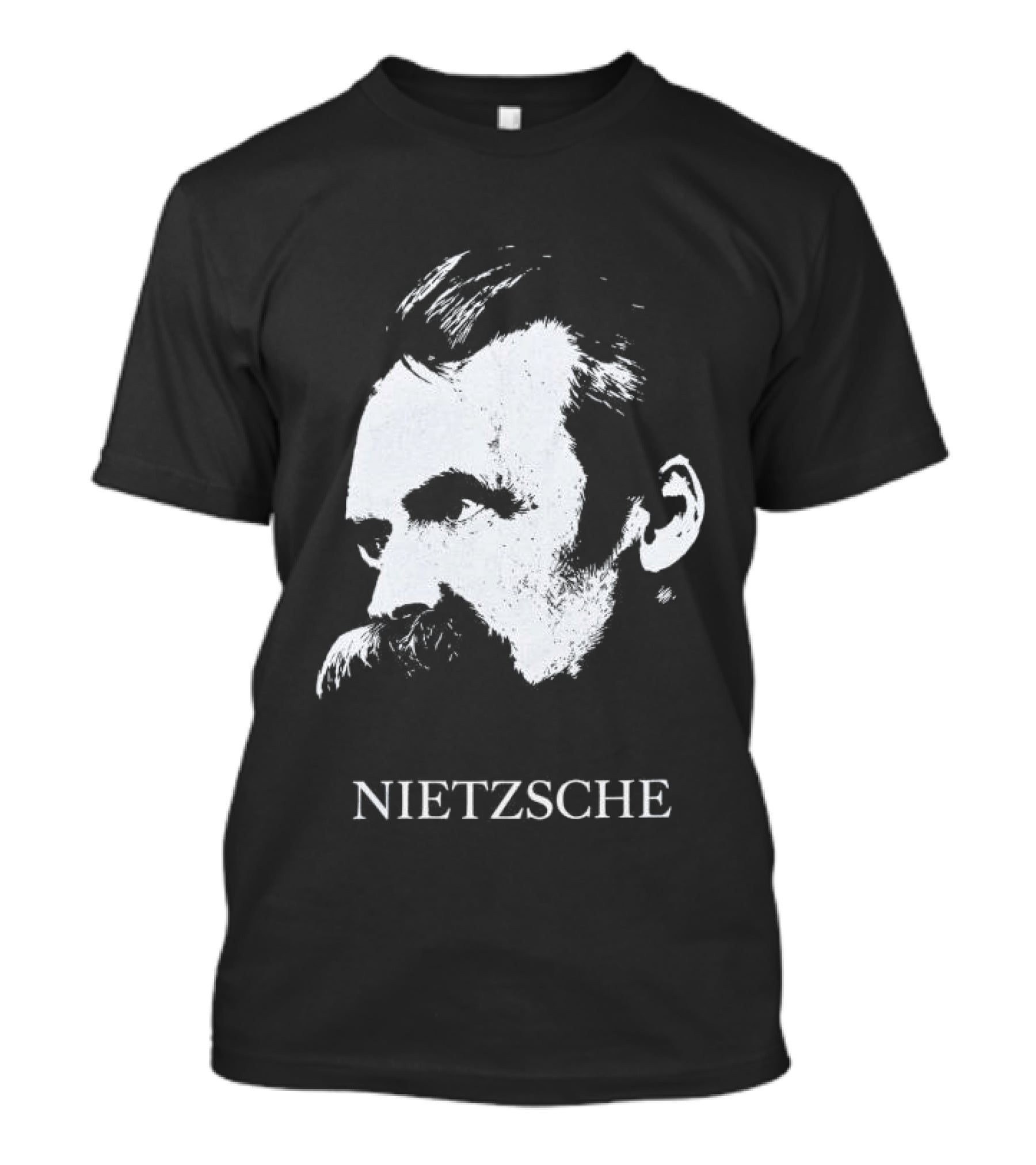 Gdragon Enfants Riches Deprimes Nietzsche Portrait Vintage Aesthetic T-Shirt