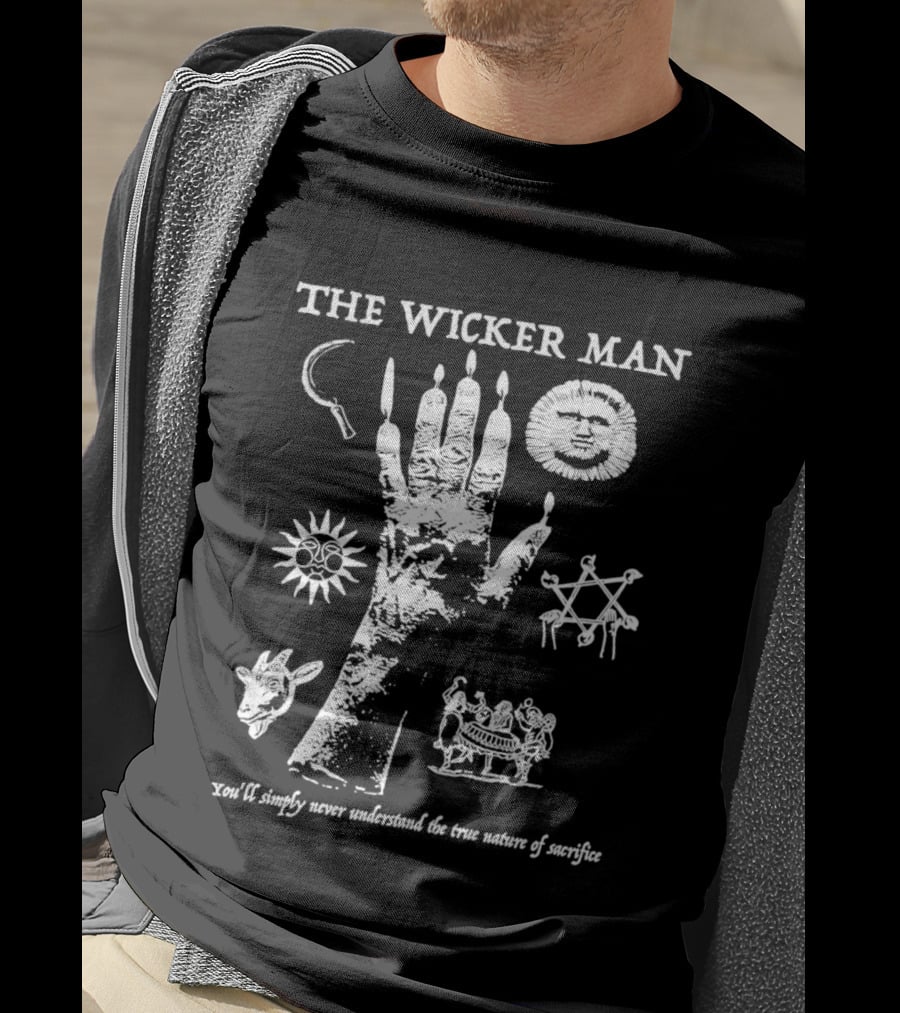 The Wicker Man 1973 Sacrifice Nature Symbols And Ritual T-Shirt