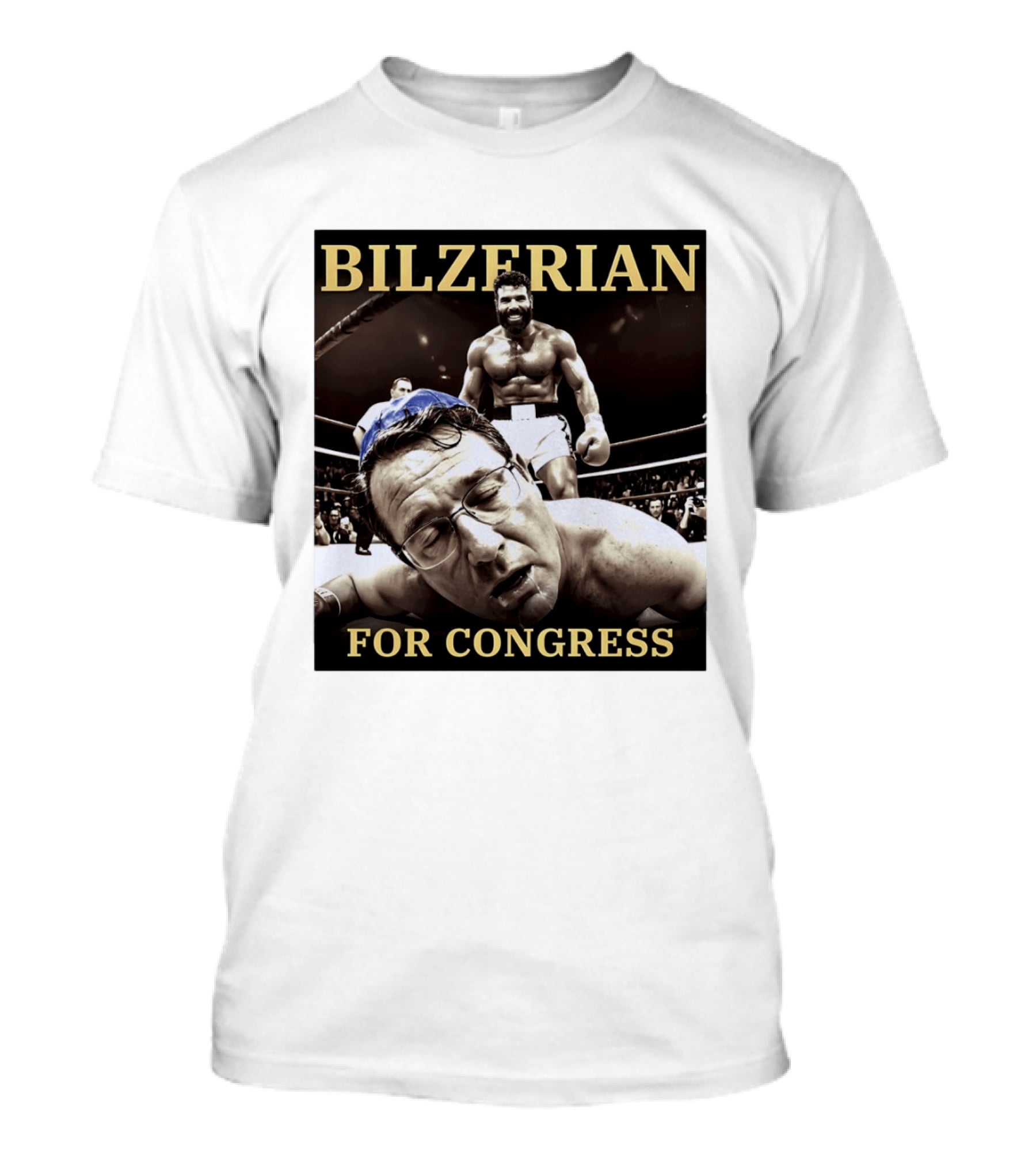 Bilzerian Boxing Ring Victory For Congress T-Shirt