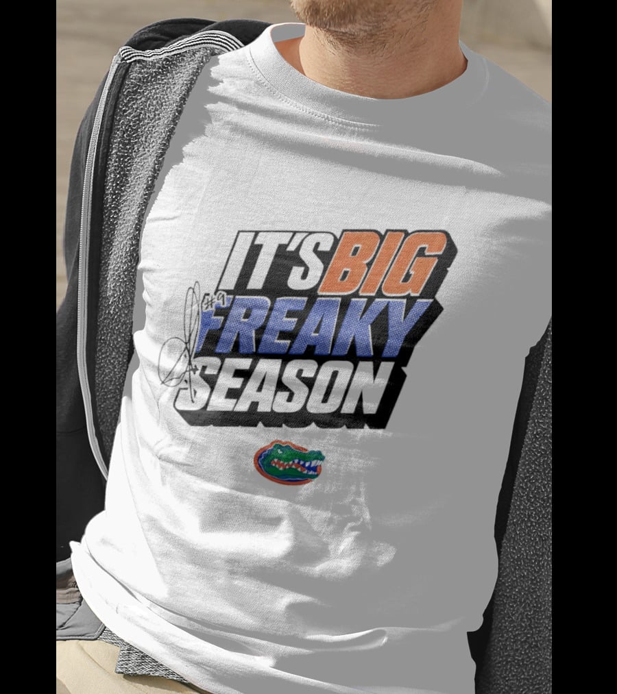 Florida Gators It's Big Freaky Season Rueben Chinyelu T-Shirt