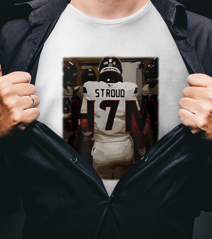 C.J. Stroud H7M Houston Texans Football Player T-Shirt