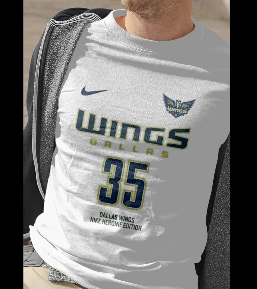 Wings Dallas Big Texas 35 Nike Heritage Edition T-Shirt