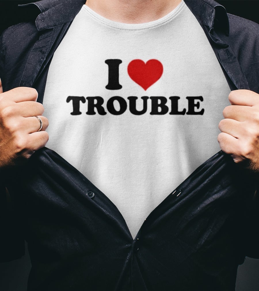 LIV Morgan I Love Trouble T-Shirt