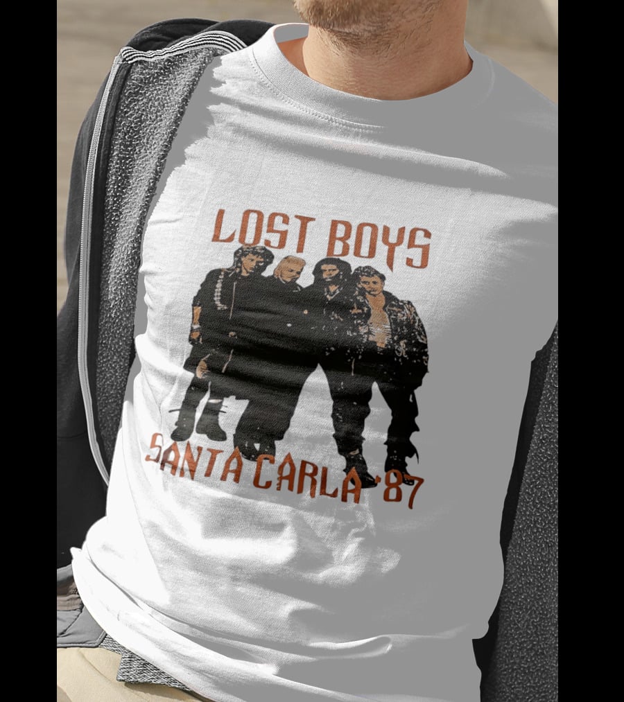 Lost Boys Santa Carla 1987 Vintage Movie T-Shirt