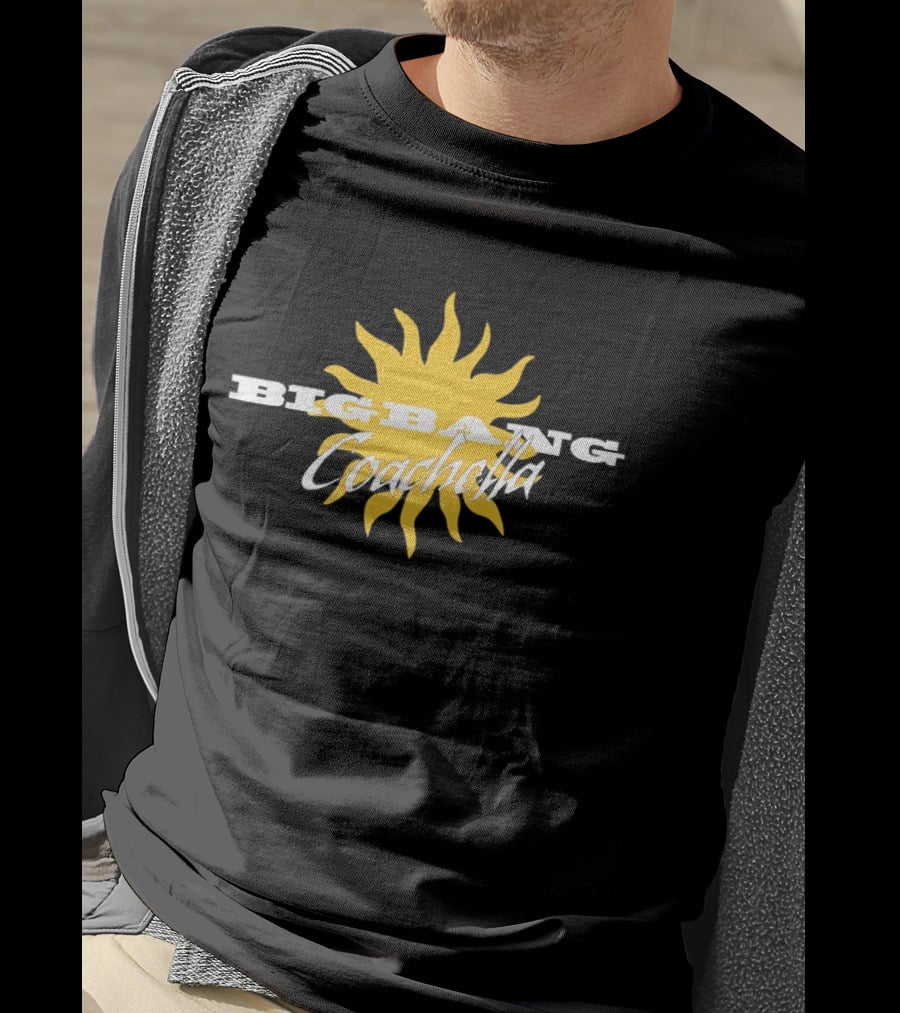 Bigbang Coachella Sunburst Festival Highlight T-Shirt