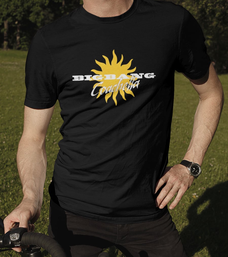 Bigbang Coachella Sunburst Festival Highlight T-Shirt