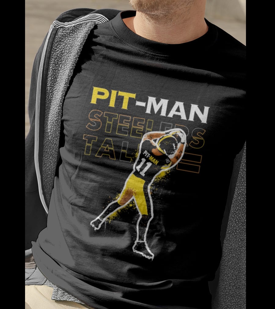 PIT MAN Steelers Talk T-Shirt
