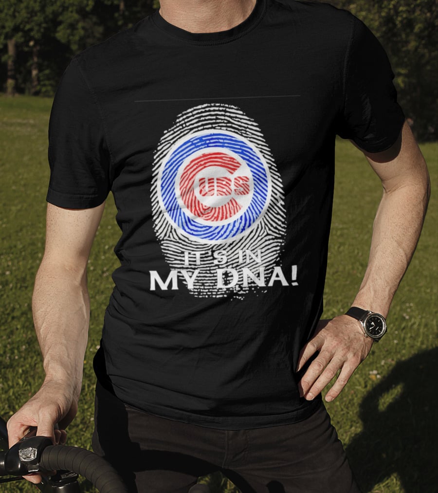 Chicago Cubs DNA Fingerprint It's In My DNA T-Shirt