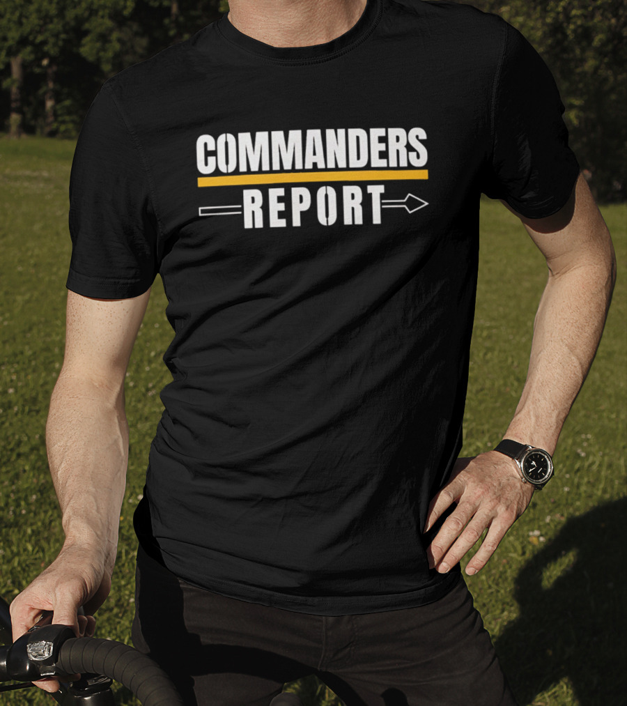 Washington Commanders Commanders Report T-Shirt