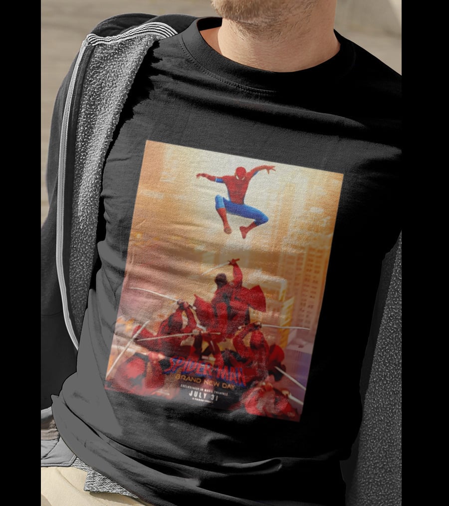 Spider Man Brand New Day Peter Vs The Hand Movie July 31 T-Shirt