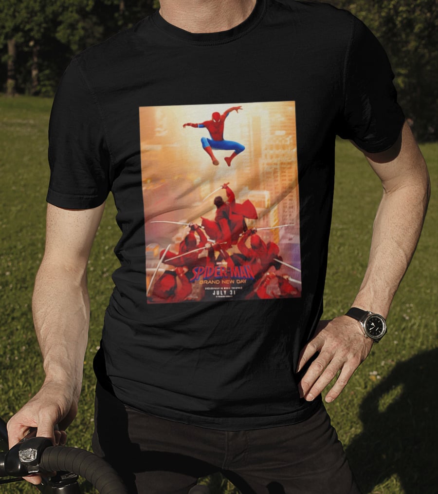 Spider Man Brand New Day Peter Vs The Hand Movie July 31 T-Shirt
