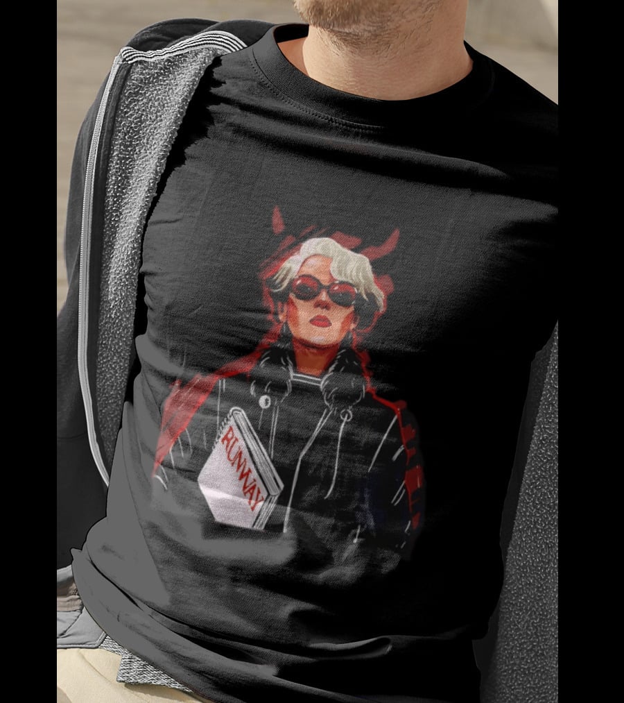 Miranda Priestly Runway Devil Wears Prada Iconic Fashion T-Shirt