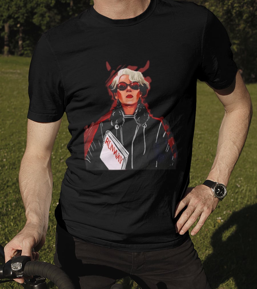 Miranda Priestly Runway Devil Wears Prada Iconic Fashion T-Shirt