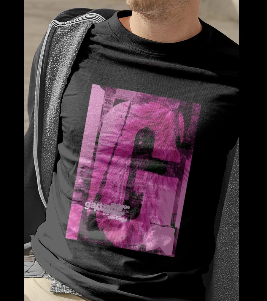 Garbage Royal Albert Hall April 2026 Tour Pink Fur T-Shirt