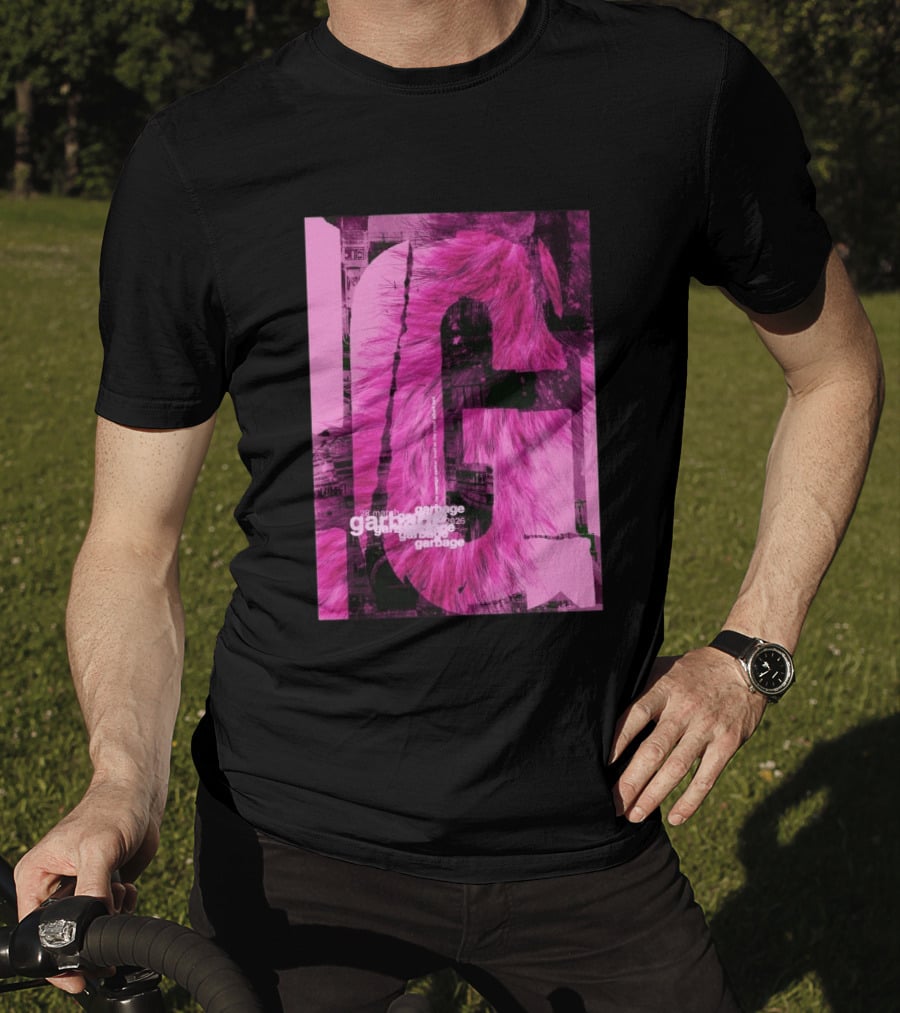 Garbage Royal Albert Hall April 2026 Tour Pink Fur T-Shirt