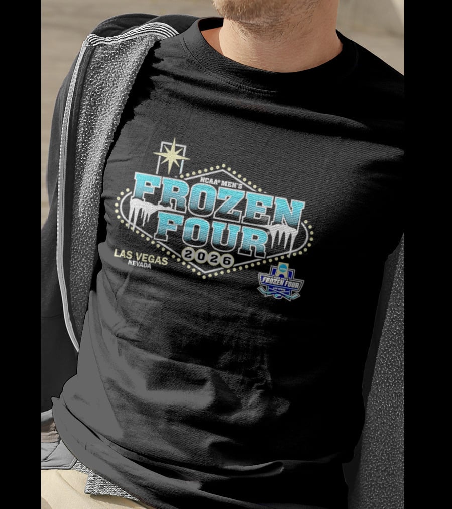 NCAA Frozen Four 2026 Men's Hockey Las Vegas March Madness Event T-Shirt