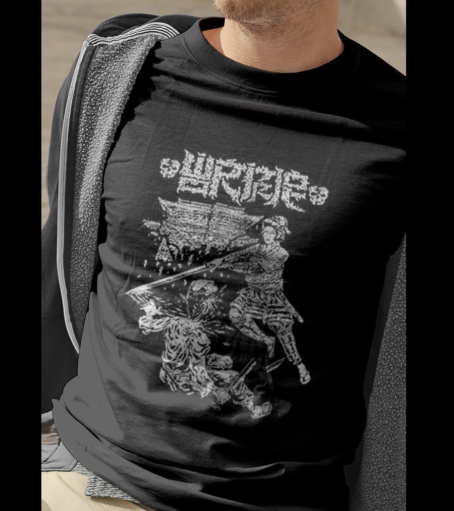 Wormrot The Darkest Burden Japanese Kanji Grindcore T-Shirt