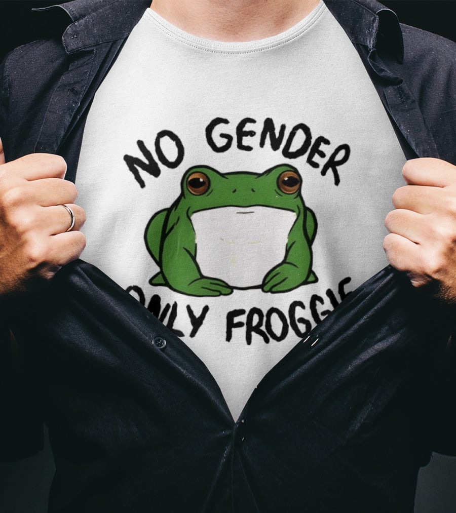 No Gender Only Froggie Identity Freedom Frog T-Shirt
