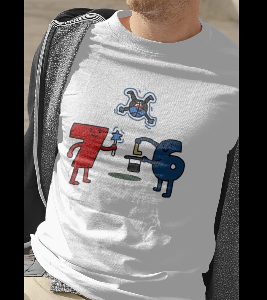 Philadelphia 76ers Steal Orlando Magic Meme With 76 And Magic Wand T-Shirt