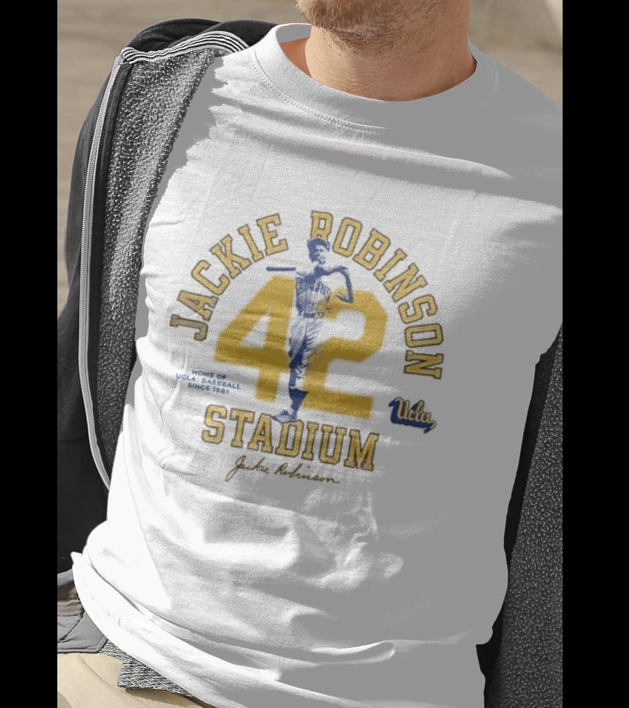Jackie Robinson 42 Stadium UCLA Baseball Honor 2026 T-Shirt