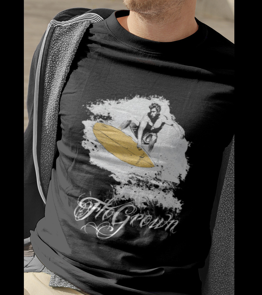 15 Year Anniversary Try My Wood Surfing My Growth T-Shirt