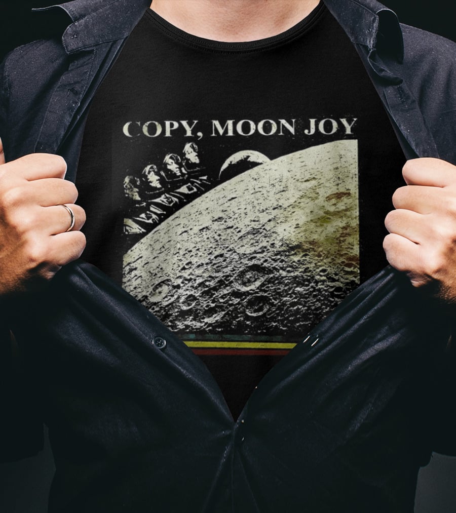 Artemis II Moon Mission Copy Moon Joy Astronaut Space Exploration T-Shirt