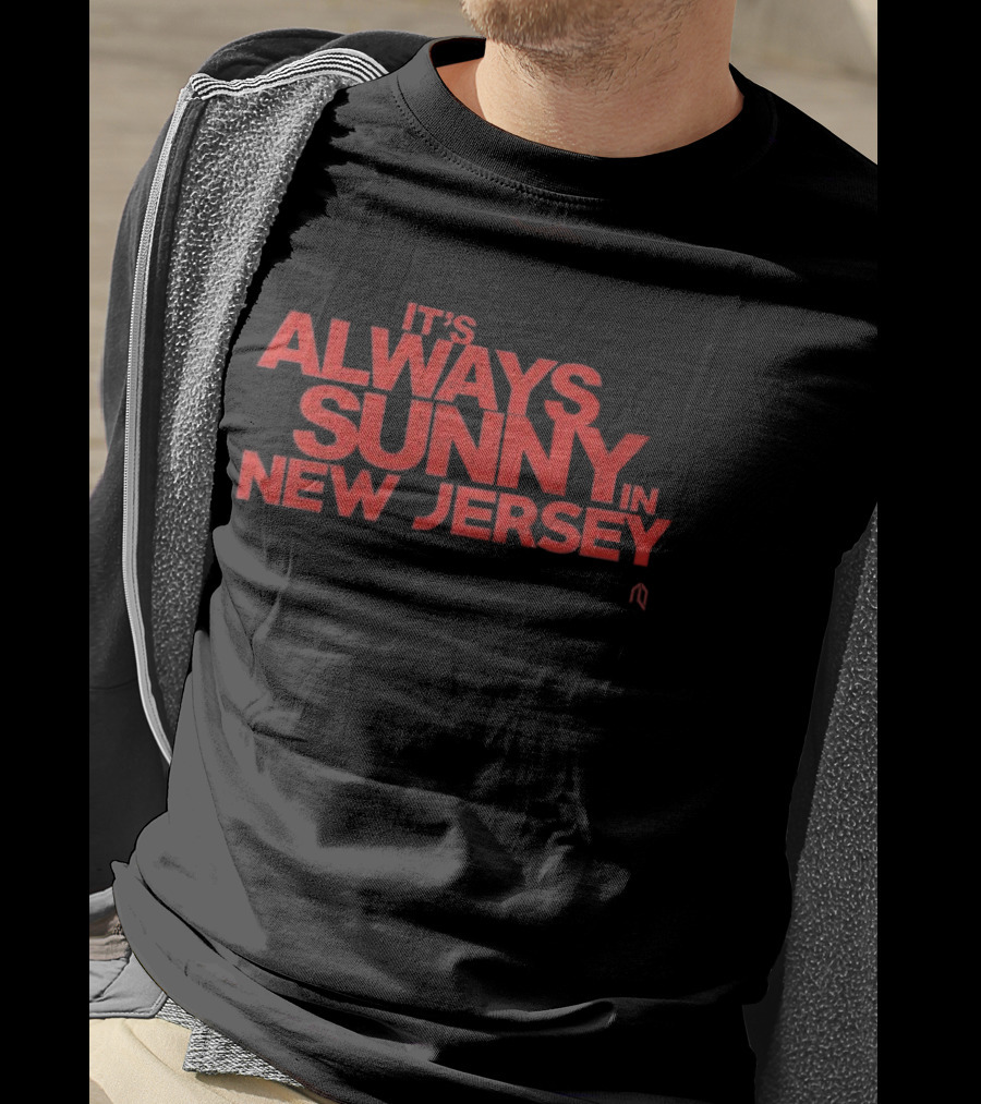 It's Always Sunny In New Jersey Bold Red T-Shirt