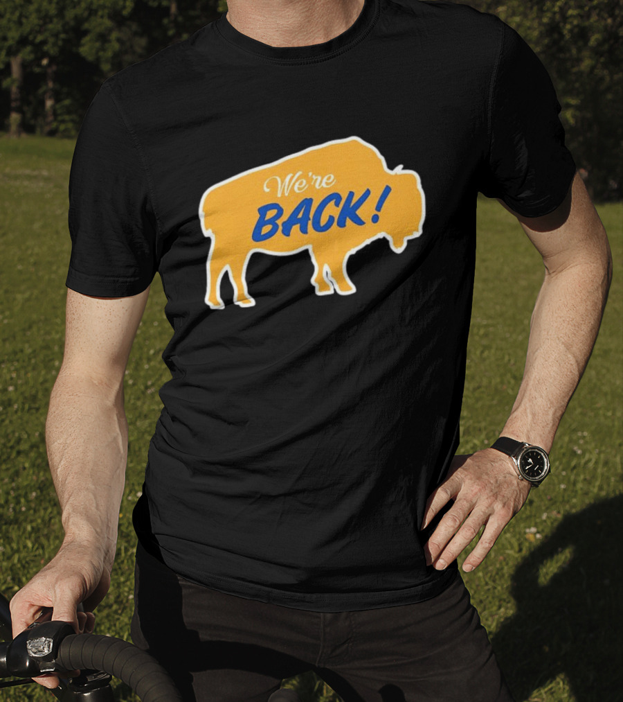 Buffalo Sabres NHL We're Back Bison T-Shirt