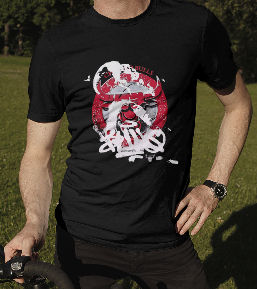 Chicago Bulls Dynasty Champions 91 92 93 96 97 98 T-Shirt