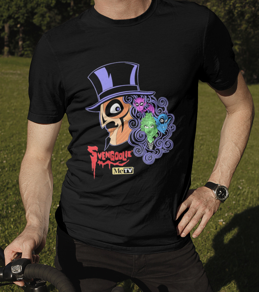 Svengoolie MeTV Horror Host Character Cartoon T-Shirt