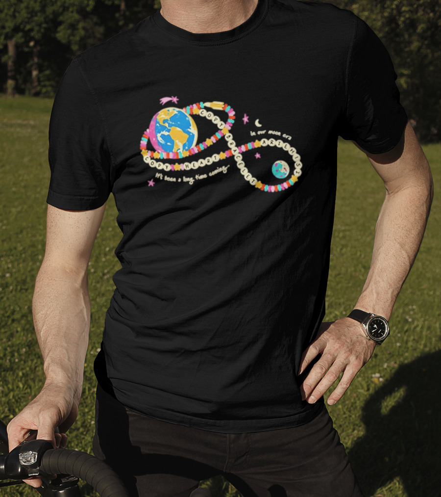 Copy Heart Copy Bracelet Artemis II NASA Mission It's Been A Long Road Coming T-Shirt