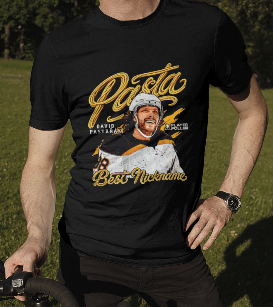 Pasta David Pastrnak Boston Best Nickname Player Profile T-Shirt