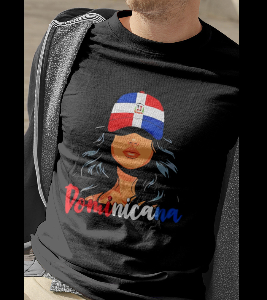 Dominicana Pride Dominican Republic Flag Latina Woman Hat T-Shirt