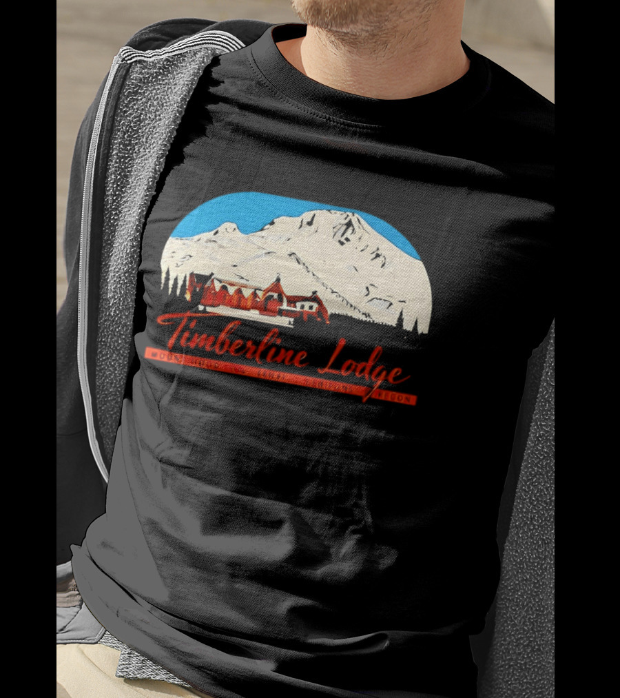 Timberline Lodge Mount Hood Ski Mountain Retreat Oregon T-Shirt