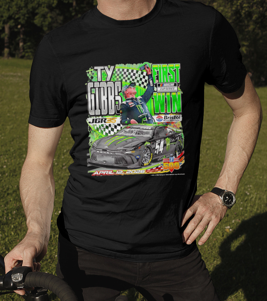 Ty Gibbs First NASCAR Cup Series Win April 12 2026 Bristol Motor Speedway T-Shirt