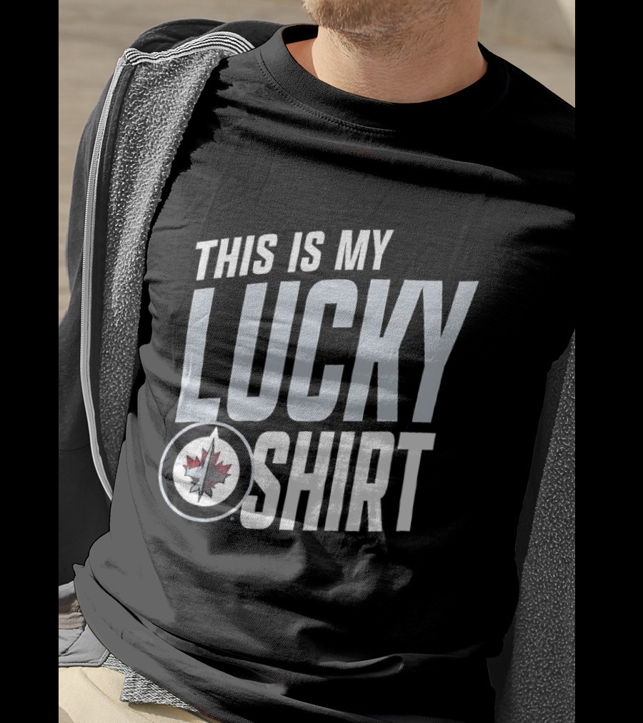 Winnipeg Jets NHL This Is My Lucky T-Shirt