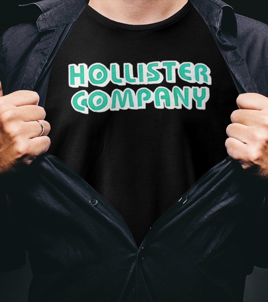 Hollister Company Cotton Casual Wear T-Shirt