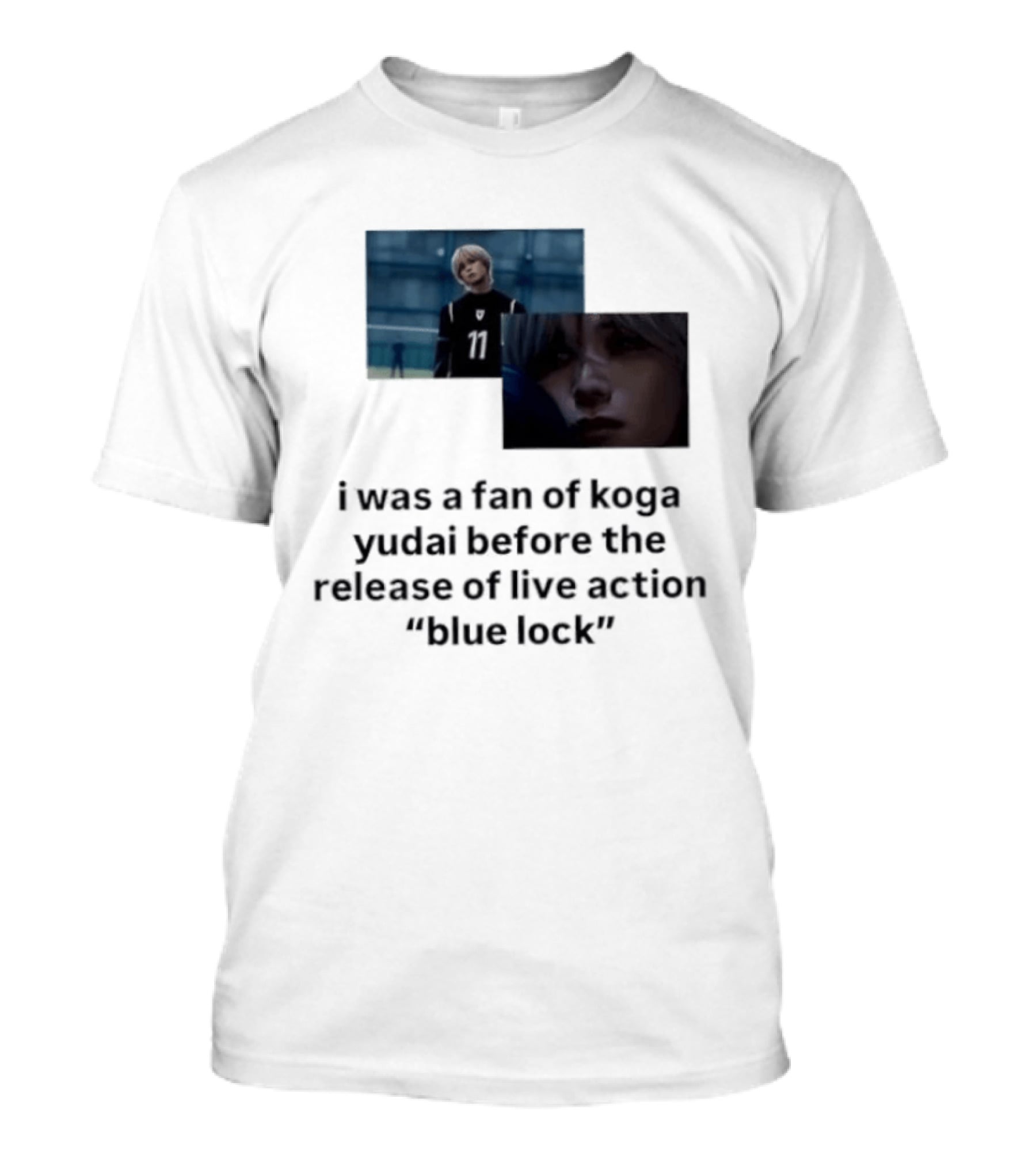 Koga Yudai Before Blue Lock Live Action Release Fan T-Shirt