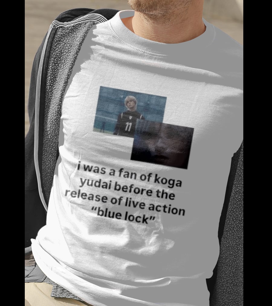 Koga Yudai Before Blue Lock Live Action Release Fan T-Shirt