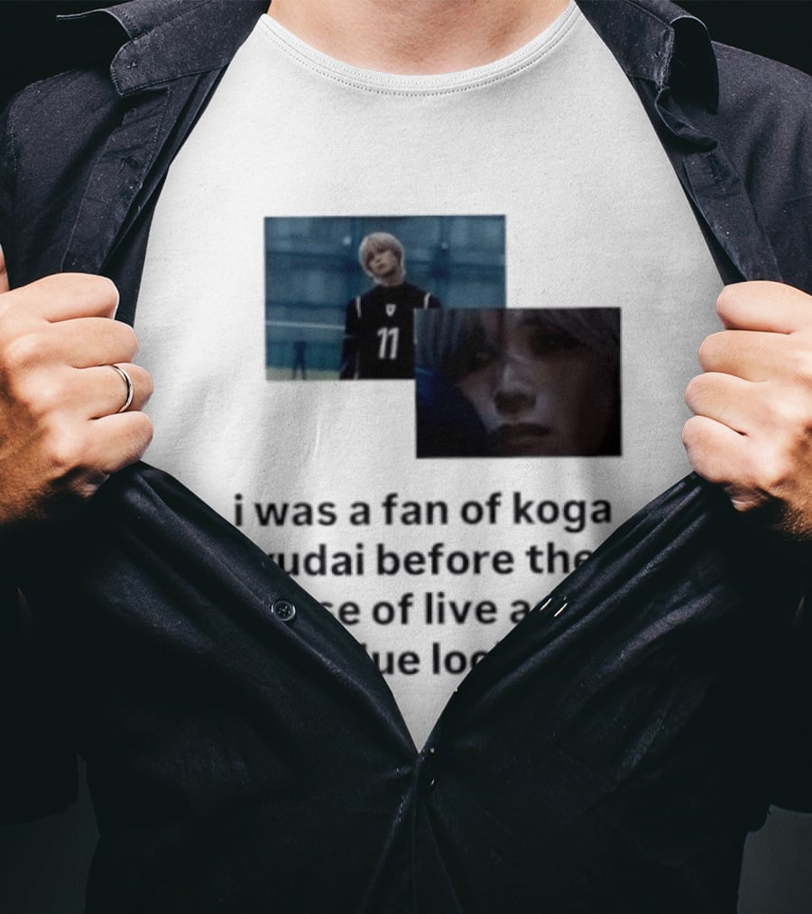 Koga Yudai Before Blue Lock Live Action Release Fan T-Shirt