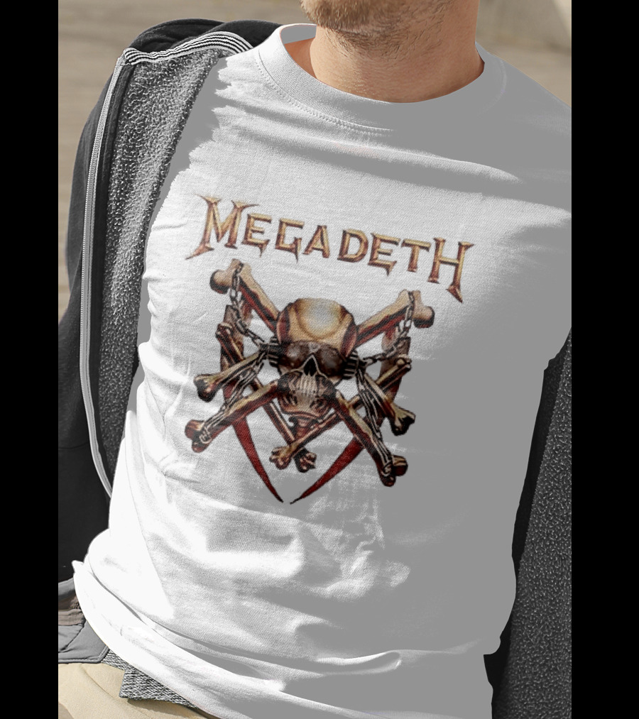 Megadeth Skull And Crossbones The End Is Near T-Shirt