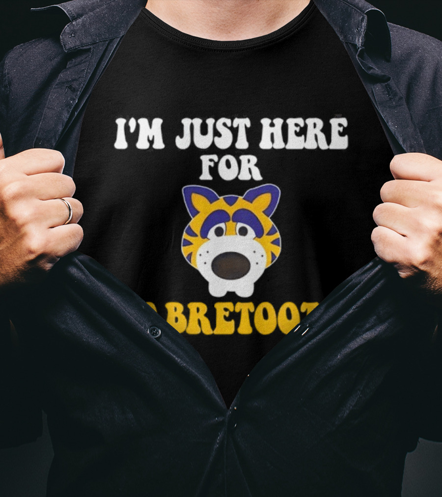 I'm Just Here For Sabretooth Buffalo Sabres Hockey Fan T-Shirt