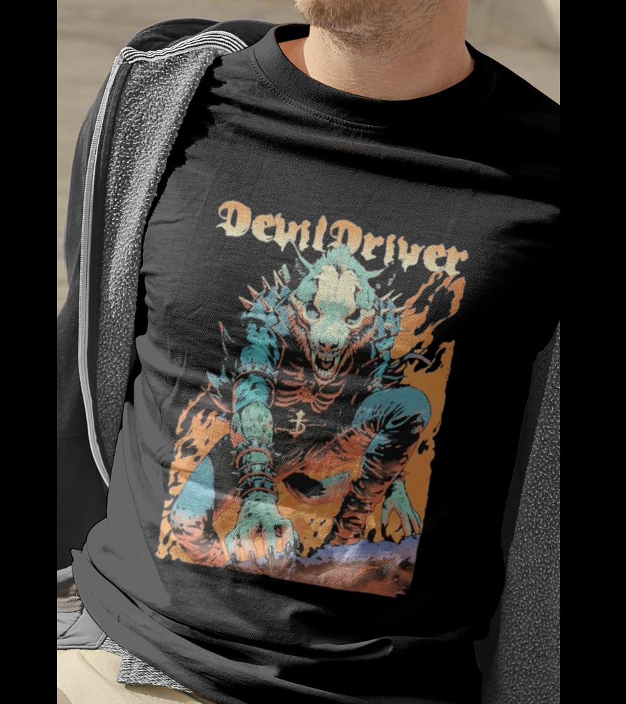 DevilDriver Fire Hyena Strike And Kill T-Shirt
