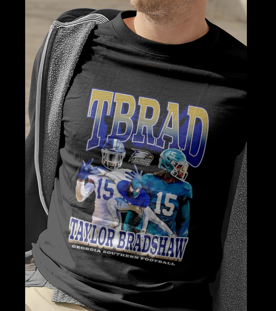 TBRAD Taylor Bradshaw Georgia Southern Football Eagles T-Shirt