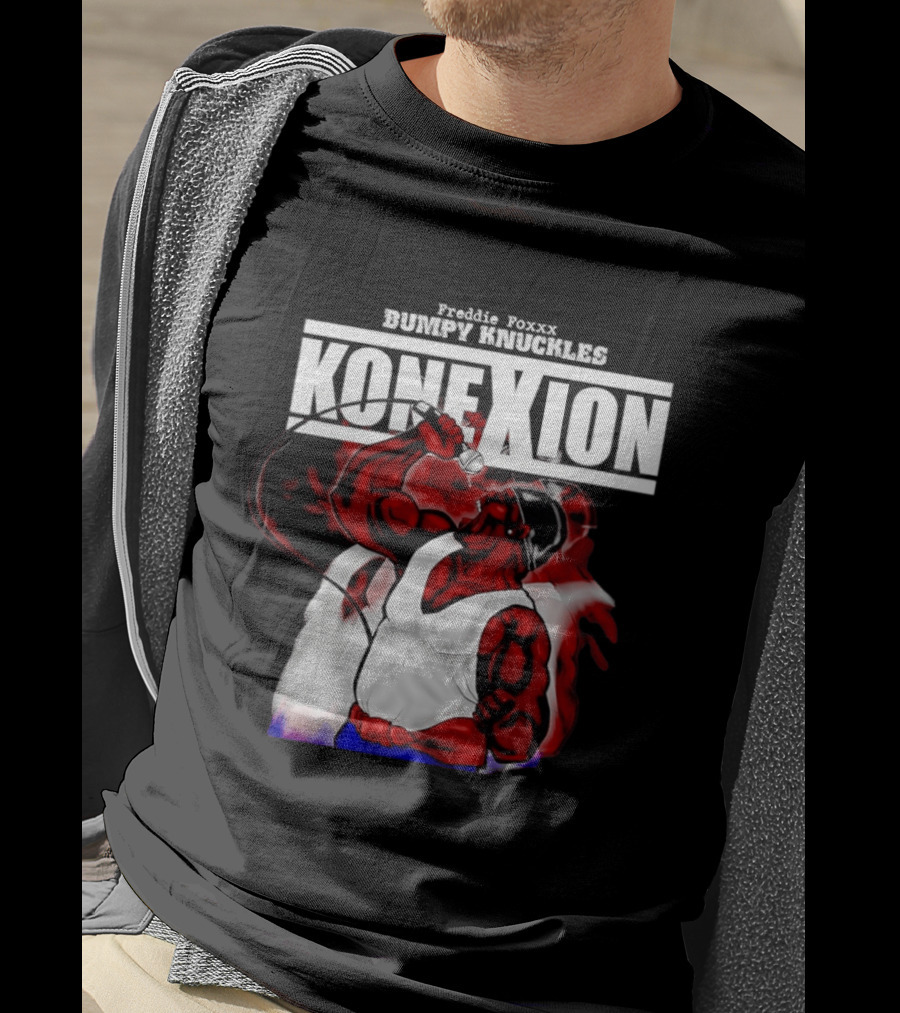 Freddie Foxxx Bumpy Knuckles Hip Hop Konexion Microphone Power T-Shirt