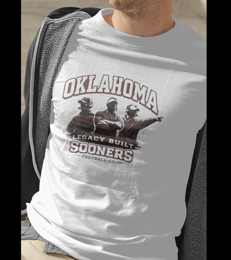 Oklahoma Sooners Legacy Built Football Traditions T-Shirt