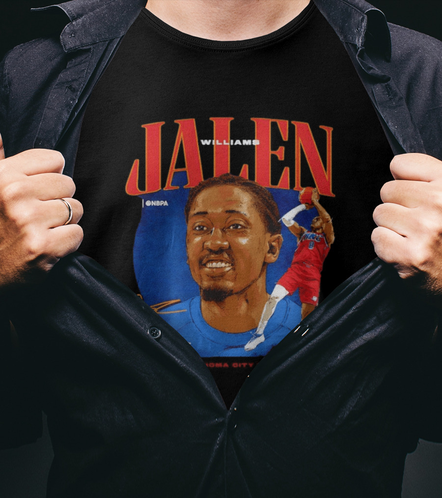 Jalen Williams Oklahoma City Thunder NBA OKC T-Shirt