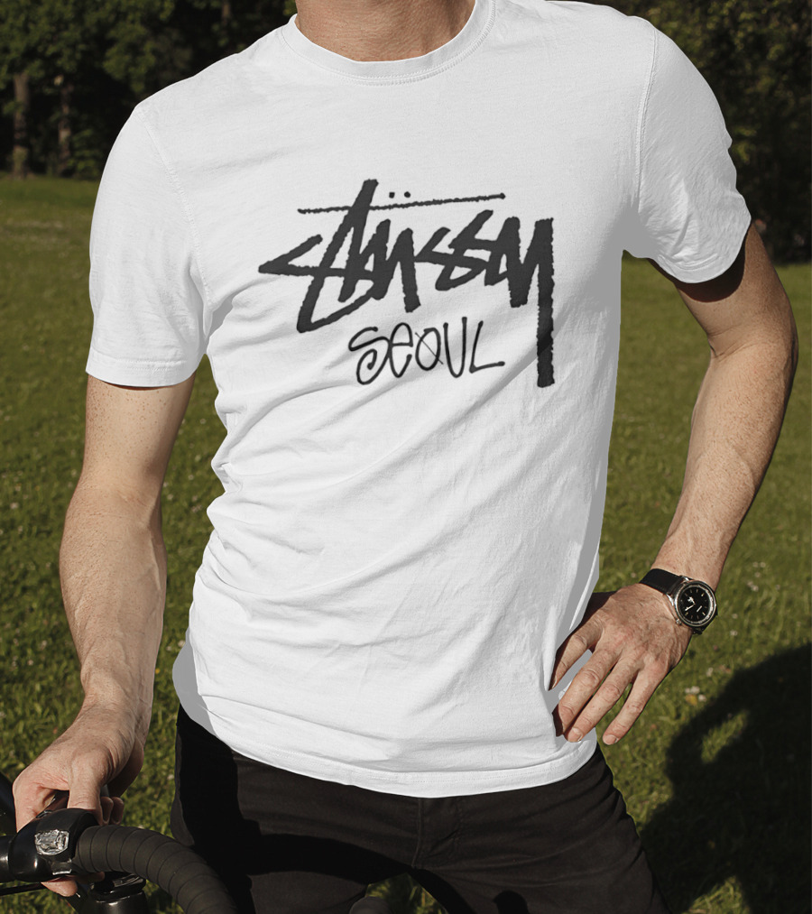 Stussy Seoul Streetwear Fashion T-Shirt